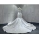 Off Shoulder Wedding Dresses Sweetheart Neck Beading Plus Size Bridal Gowns