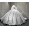 Princesse Ball Gown Wedding Dresses 2024 Halter Neck Appliques Bridal Gowns Sweep Train Vestido De Noiva