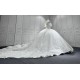 Puff Sleeve Ball Gown Wedding Dress 2024 Lace Appliques Bride Dresses Women Vestidos De Novia