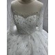 Robe De Mariee Ball Gown Wedding Dresses Sweetheart Tulle Long Sleeve Bridal Dress Vestido De Novia 2024