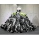 Ruffled Multi Ball Gown Quinceanera Dress 2024 Princess Lace Appliques Sweet 16 Vestidos De 15 Anos