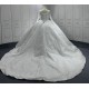 Sequin Long Sleeve Wedding Dresses V Neck Custom Bridal Gowns Backless White Ivory Vestidos De Noiva