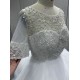 Short Sleeve Wedding Dress Plus Size Woman Ball Gown Bride Gowns Lace Appliques Vestido De Novia Custom Made