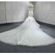 Sleeveless Vestidos De Noiva 2024 Elegant Mermaid Wedding Dress Crystal Princess Lace Wedding Gowns