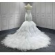 Sleeveless Wedding Dress V Neck Bridal Gowns Open Back Custom Made Robe de Mariage