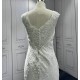 Sleeveless Wedding Dresses V Neck Mermaid Bridal Dress Lace Appliques Vestidos De Noiva 2024