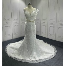 Sleeveless White Ivory Wedding Dress Princess Ball Gown Scoop Neck Bridal Gown Long vestidos de novia 2024