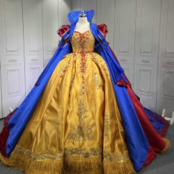 Snow White Quinceanera Dress Princess Sweet 15 16 Years Old Birthday Party Gown