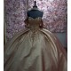 Sparkly Rose Gold Quinceanera Dresses For 16th Year Girls Sweetheart Neck Customized 15 Party Gown Vestidos De XV Anos