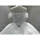 Strapless Wedding Dresses Sleeveless Bride Dresses Pearl vestidos de novia robe de mariee