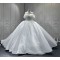 Strapless Wedding Dresses Sleeveless Bride Dresses Pearl vestidos de novia robe de mariee