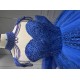 Tiered Royal Blue Quinceanera Dress Vestidos De XV Anos 15TH Birthday Dress With Bow