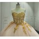 Tulle Nude Quinceanera Dresses 2024 Lace Appliques Evening Party Prom Gowns Vestidos De 15 Anos