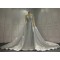 Two In One Wedding Dress Sequin Full Sleeves Bridal Gown Customized Women Holidays Party Clothing