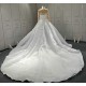 Two In One Wedding Dresses Lace Appliques Long Sleeve Bridal Gowns vestido de noiva