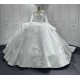 Vestido De Noiva 2024 Long Sleeves Wedding Dress Ball Gown Lace Bridal Gown Custom Made Robe De Mariee