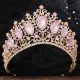 Vintage Baroque Bridal Crystal Crown Rhinestone Tiaras Princess Queen Bride Wedding Party Prom Headdress Hair Accessories