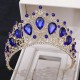 Vintage Baroque Bridal Crystal Crown Rhinestone Tiaras Princess Queen Bride Wedding Party Prom Headdress Hair Accessories