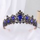 Wedding Crown Hair Jewelry Bridal Headpiece Woman Baroque Rhinestone Crystal Tiaras Bride Party Crowns Brithday Hair Accessories