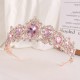 Wedding Crown Hair Jewelry Bridal Headpiece Woman Baroque Rhinestone Crystal Tiaras Bride Party Crowns Brithday Hair Accessories