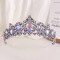 Wedding Crown Hair Jewelry Bridal Headpiece Woman Baroque Rhinestone Crystal Tiaras Bride Party Crowns Brithday Hair Accessories