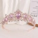 Wedding Crown Hair Jewelry Bridal Headpiece Woman Baroque Rhinestone Crystal Tiaras Bride Party Crowns Brithday Hair Accessories