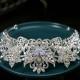 Wedding Crowns Bridal Headwear Butterfly Flower Diadem Princess Luxury Pageant Hair Jewelry Women Headpieces Hair Accessories