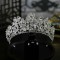 Wedding Hair Tiara Crystal Rhinestone Luxury Fashion Bridal Crown Flower Diadem Headband Hair Accessories Headdress Head Jewelry