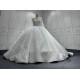 White 2024 New Style Long Sleeve Wedding Dress Vestido de noiva Wedding Gowns Sequin Bridal Dress