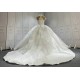 Sleevelss Budget African Ball Gown Wedding Dress CBWD0013