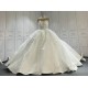 Sleevelss Budget African Ball Gown Wedding Dress CBWD0013