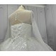 Sparkle Ball Gown Wedding Dresses With Pearls CBWD0015