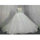 Sparkle Ball Gown Wedding Dresses With Pearls CBWD0015