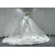 Strapless High Quality Satin Wedding Ball Gowns CBWD0011