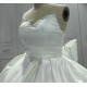 Strapless High Quality Satin Wedding Ball Gowns CBWD0011