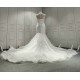 Sweetheart Fully Beaded Luxury Mermaid Wedding Dress CBWD009