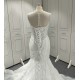 Sweetheart Fully Beaded Luxury Mermaid Wedding Dress CBWD009