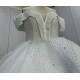 Two In One Pearl Ball Gown Wedding Dress With Detachable Top CBWD006